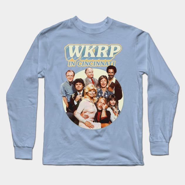 WKRP in Cincinnati Long Sleeve T-Shirt by iceiceroom